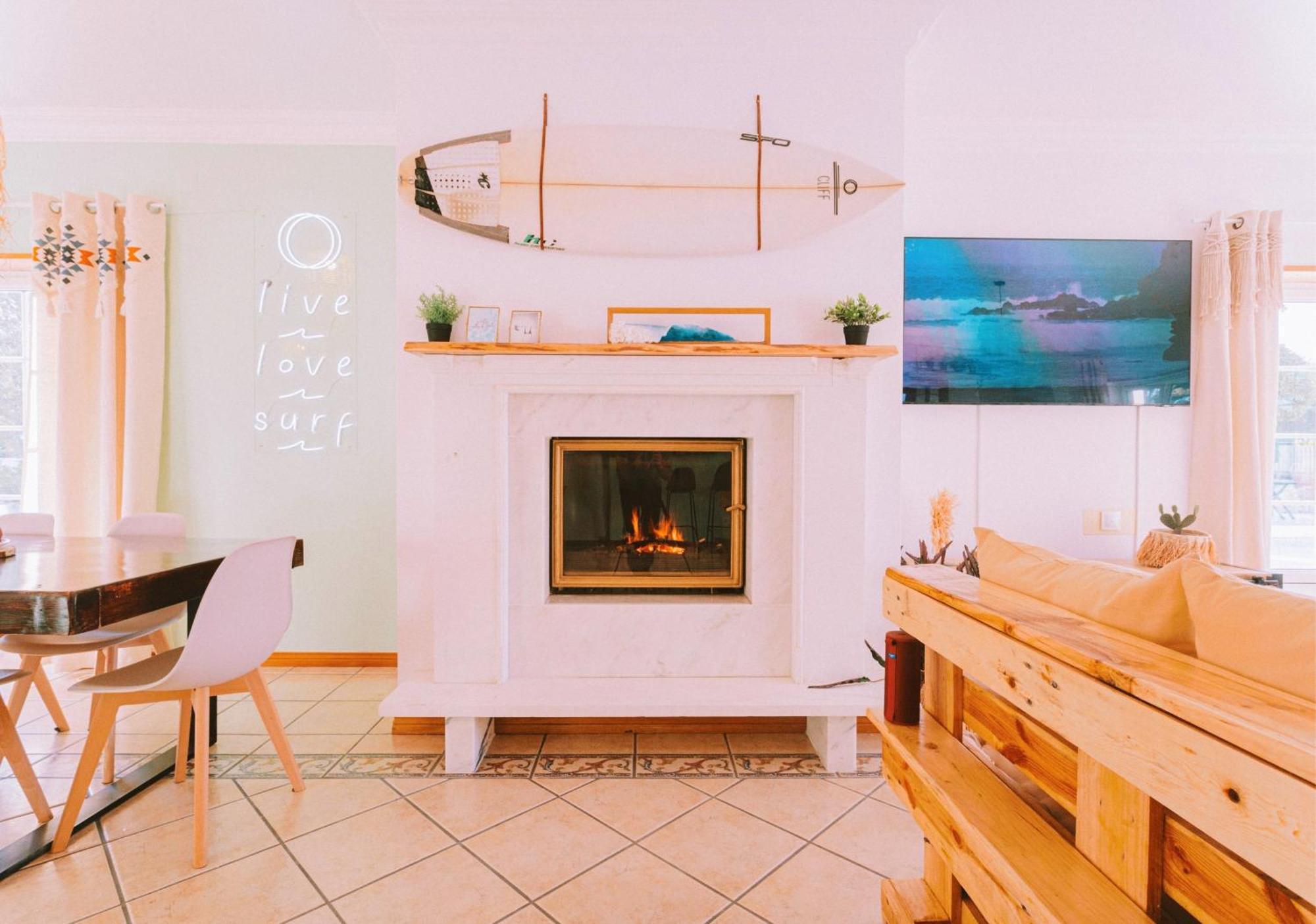 Hostel Cliff Surf House A dos Cunhados Exteriér fotografie